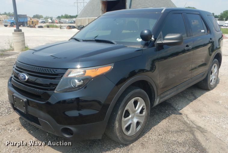 image for item JI9641 2015 Ford Explorer Police Interceptor  SUV