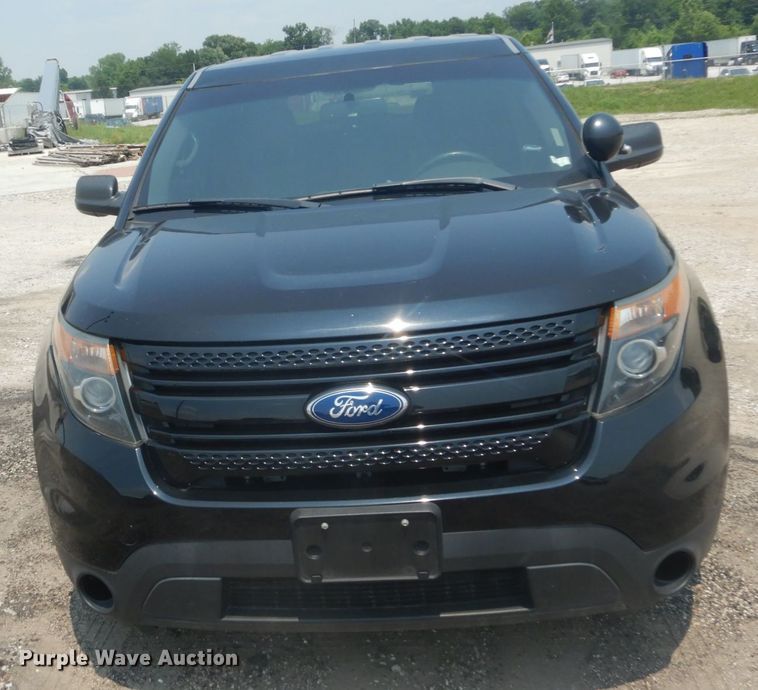 image for item JI9641 2015 Ford Explorer Police Interceptor  SUV