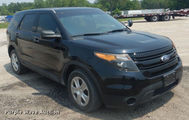 image for item JI9641 2015 Ford Explorer Police Interceptor  SUV