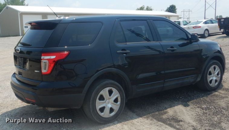 image for item JI9641 2015 Ford Explorer Police Interceptor  SUV