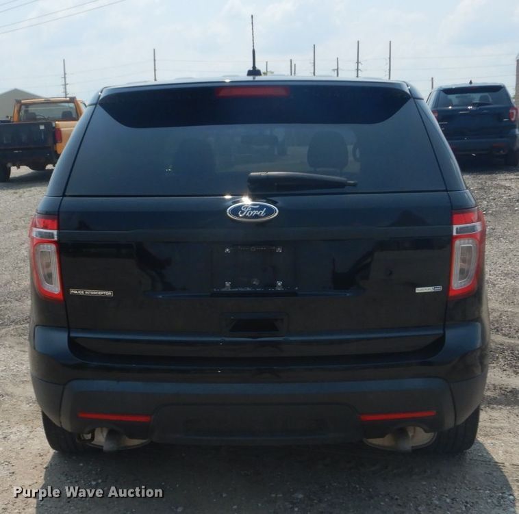image for item JI9641 2015 Ford Explorer Police Interceptor  SUV