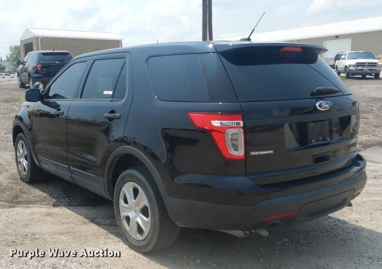 image for item JI9641 2015 Ford Explorer Police Interceptor  SUV