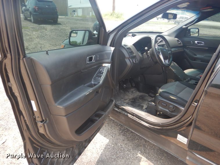 image for item JI9641 2015 Ford Explorer Police Interceptor  SUV