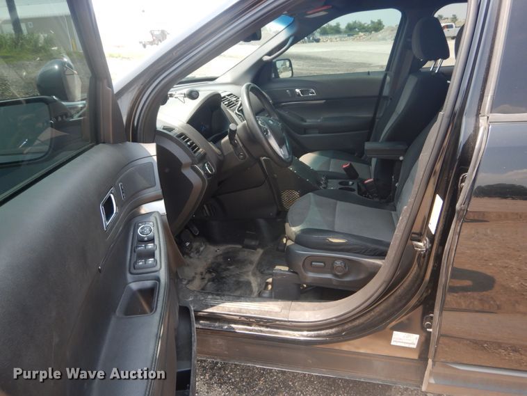 image for item JI9641 2015 Ford Explorer Police Interceptor  SUV