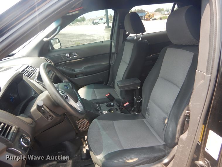 image for item JI9641 2015 Ford Explorer Police Interceptor  SUV