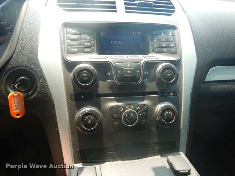 image for item JI9641 2015 Ford Explorer Police Interceptor  SUV