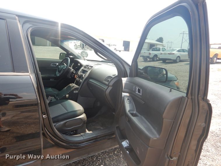 image for item JI9641 2015 Ford Explorer Police Interceptor  SUV