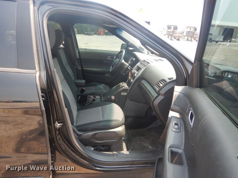 image for item JI9641 2015 Ford Explorer Police Interceptor  SUV