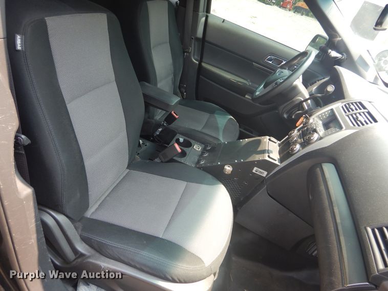 image for item JI9641 2015 Ford Explorer Police Interceptor  SUV