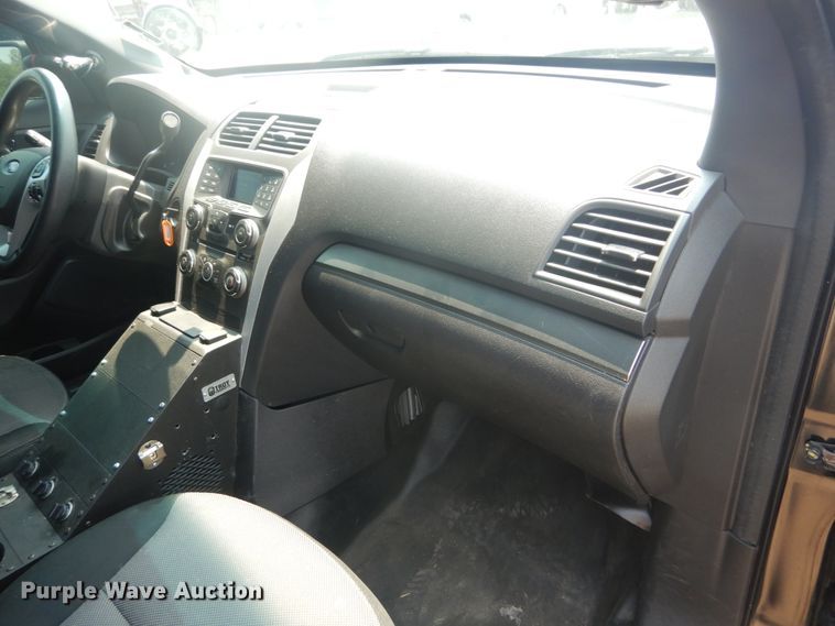 image for item JI9641 2015 Ford Explorer Police Interceptor  SUV