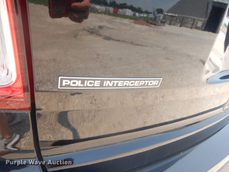 image for item JI9641 2015 Ford Explorer Police Interceptor  SUV