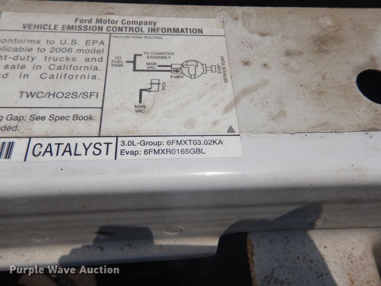 image for item JI9645 2006 Ford Ranger  pickup truck