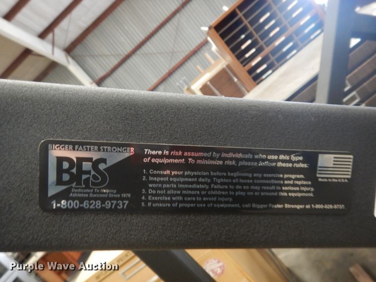 image for item JZ9967 Better Faster Stronger  weight equipment