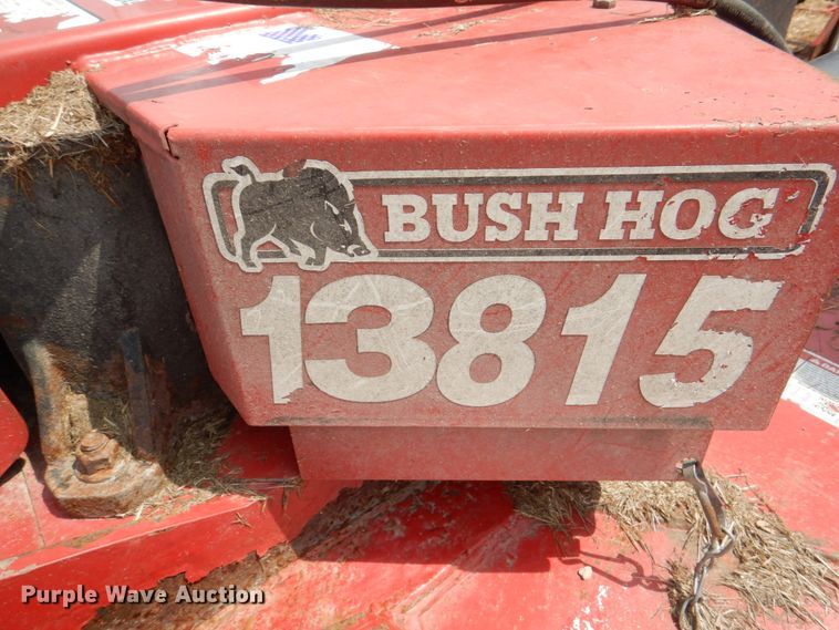 image for item KW9955 Bush Hog 13815  batwing rotary mower