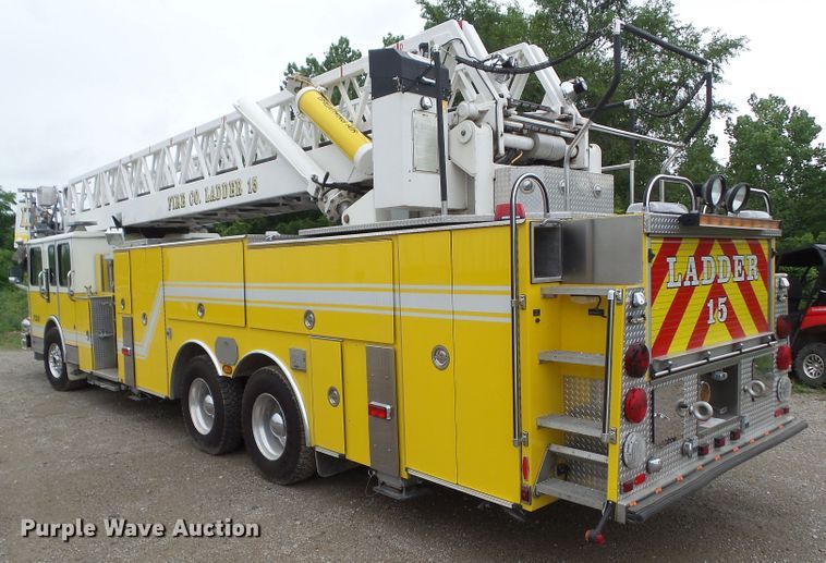 image for item DA7150 1994 Spartan Gladiator  aerial platform fire truck