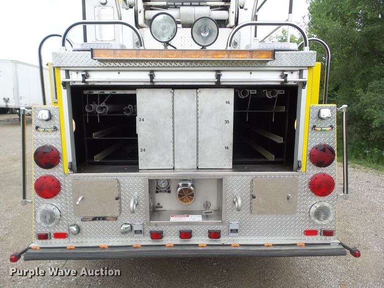 image for item DA7150 1994 Spartan Gladiator  aerial platform fire truck