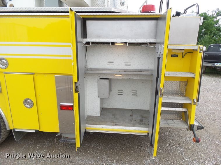 image for item DA7150 1994 Spartan Gladiator  aerial platform fire truck