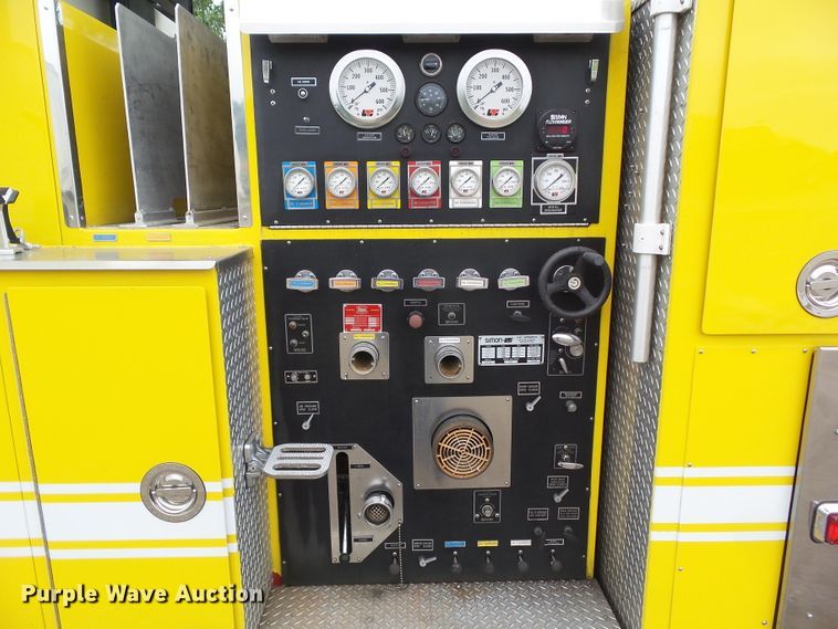 image for item DA7150 1994 Spartan Gladiator  aerial platform fire truck