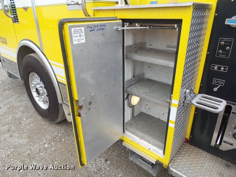 image for item DA7150 1994 Spartan Gladiator  aerial platform fire truck