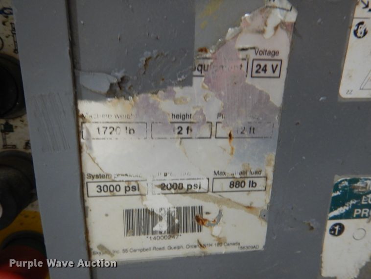 image for item DJ0484 Skyjack  vertical lift