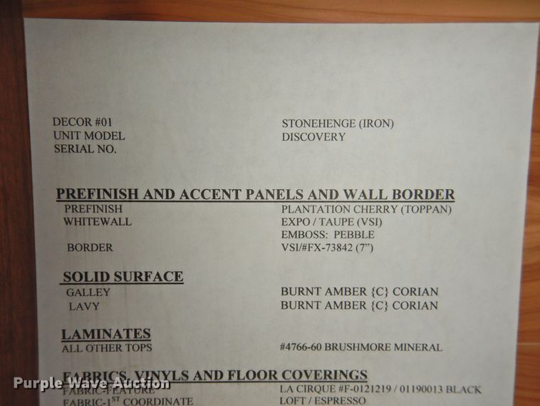 image for item DK2261 2006 Fleetwood Discovery 39L  RV