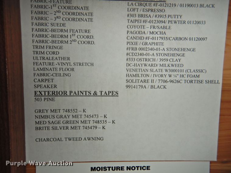 image for item DK2261 2006 Fleetwood Discovery 39L  RV