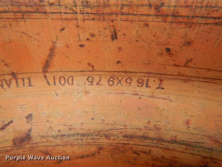 image for item DL3376 (2) Bobcat wheels