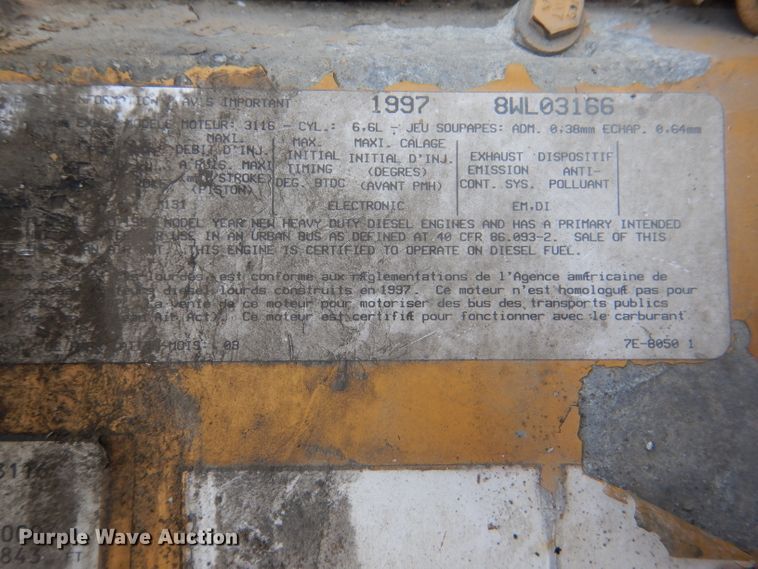 image for item DL3380 1997 Caterpillar 3116  engine