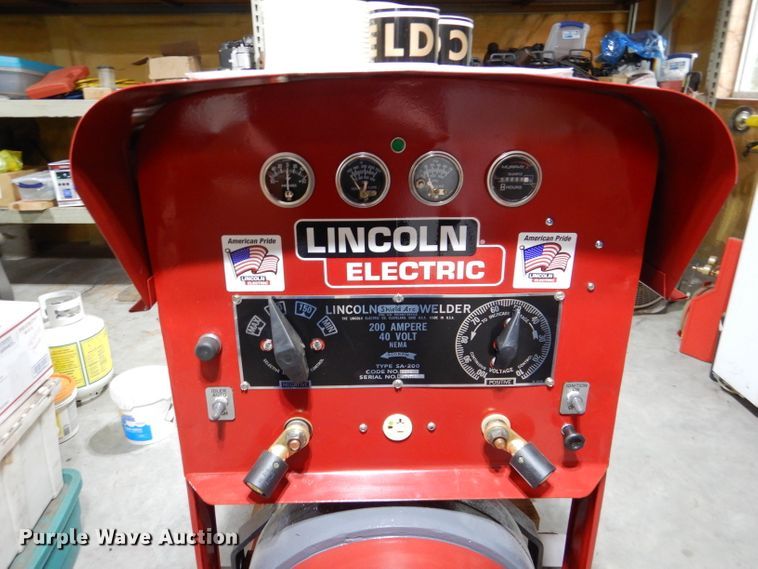image for item DL3396 Lincoln SA200 Shorthood  generator
