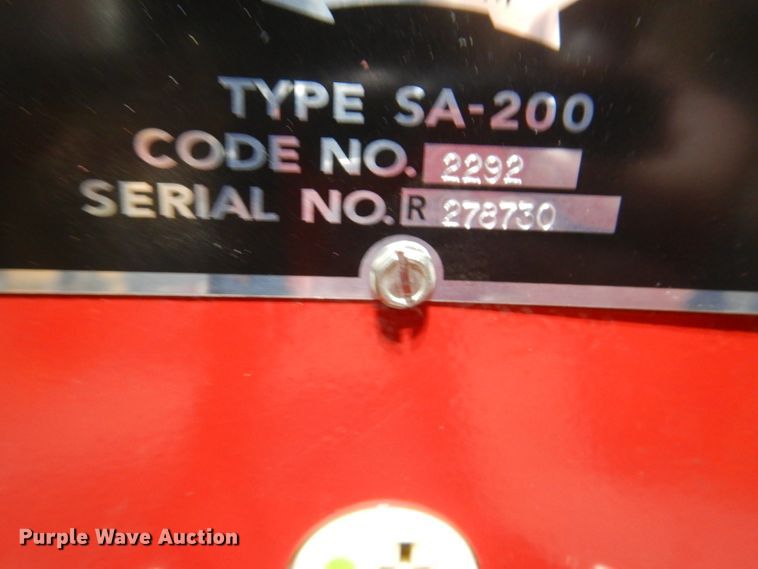 image for item DL3396 Lincoln SA200 Shorthood  generator