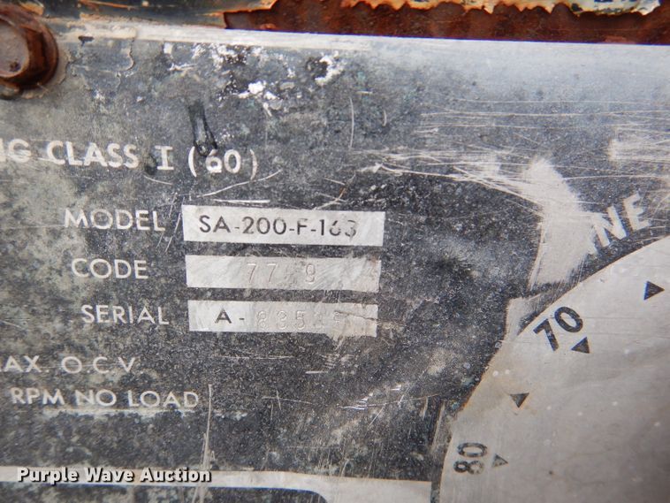 image for item DL3401 Lincoln SA200  welder