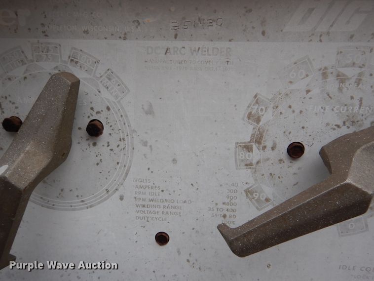 image for item DL3404 Miller BIG40G  welder