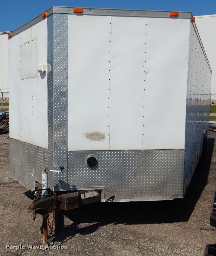 image for item DL8978 2008 Frontier 8524TAVN  enclosed cargo trailer