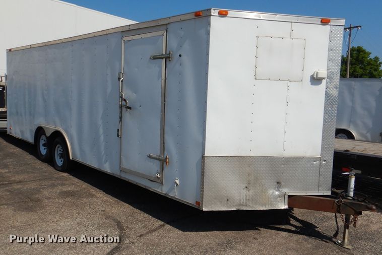 image for item DL8978 2008 Frontier 8524TAVN  enclosed cargo trailer