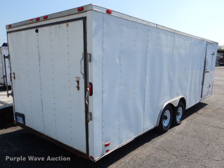 image for item DL8978 2008 Frontier 8524TAVN  enclosed cargo trailer