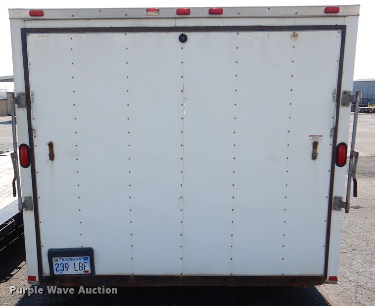 image for item DL8978 2008 Frontier 8524TAVN  enclosed cargo trailer