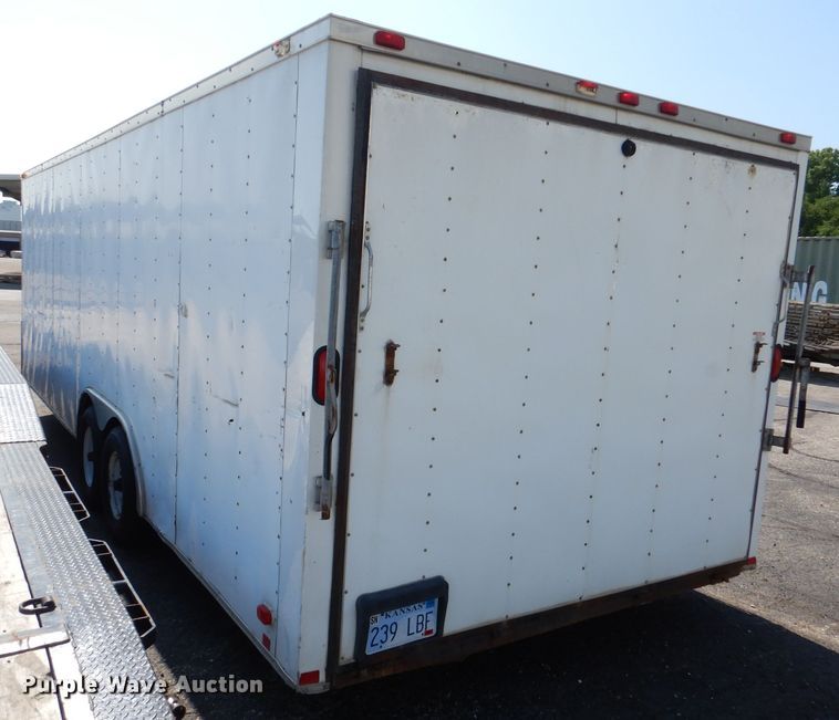 image for item DL8978 2008 Frontier 8524TAVN  enclosed cargo trailer