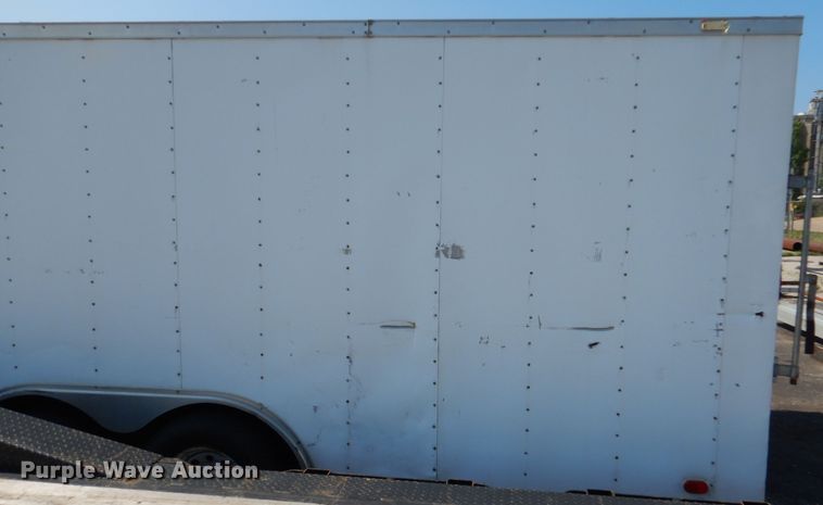 image for item DL8978 2008 Frontier 8524TAVN  enclosed cargo trailer
