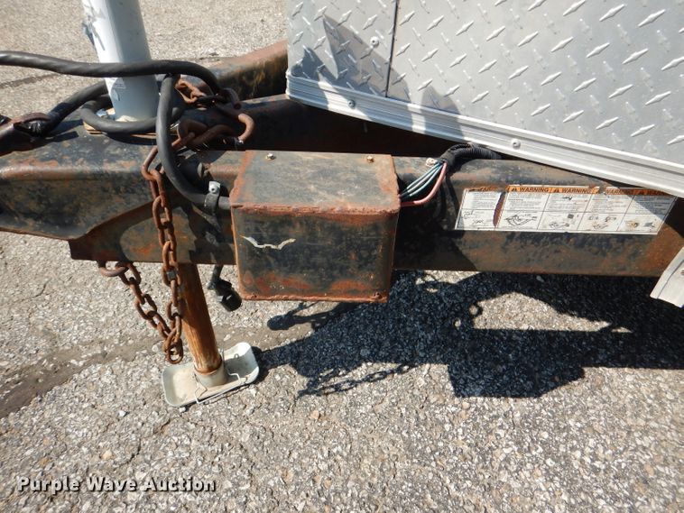 image for item DL8978 2008 Frontier 8524TAVN  enclosed cargo trailer