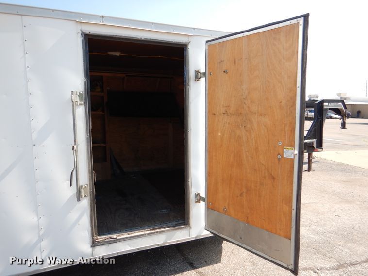 image for item DL8978 2008 Frontier 8524TAVN  enclosed cargo trailer