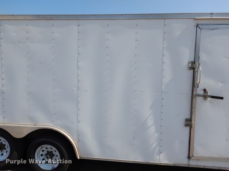 image for item DL8978 2008 Frontier 8524TAVN  enclosed cargo trailer