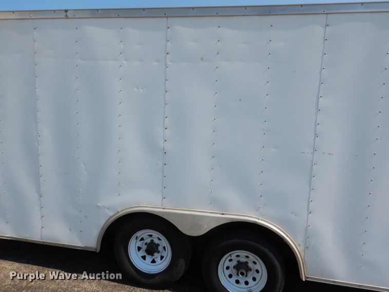 image for item DL8978 2008 Frontier 8524TAVN  enclosed cargo trailer