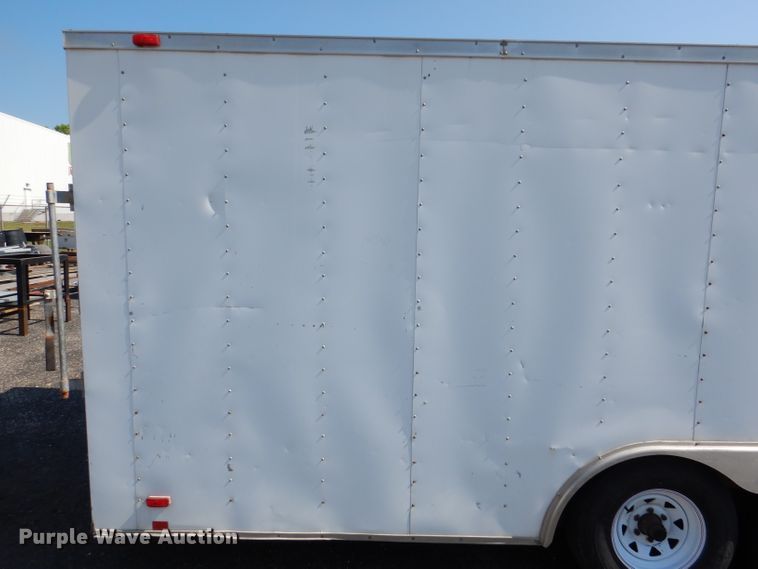 image for item DL8978 2008 Frontier 8524TAVN  enclosed cargo trailer