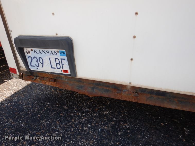 image for item DL8978 2008 Frontier 8524TAVN  enclosed cargo trailer