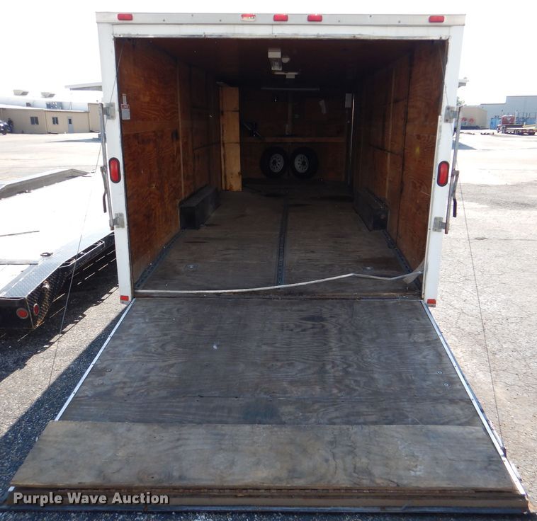 image for item DL8978 2008 Frontier 8524TAVN  enclosed cargo trailer
