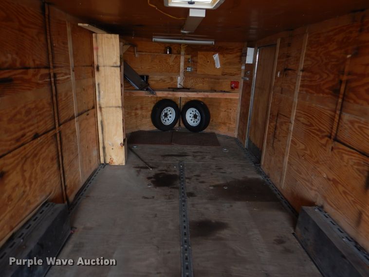 image for item DL8978 2008 Frontier 8524TAVN  enclosed cargo trailer