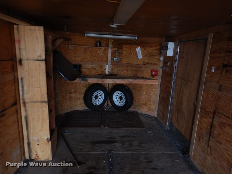 image for item DL8978 2008 Frontier 8524TAVN  enclosed cargo trailer