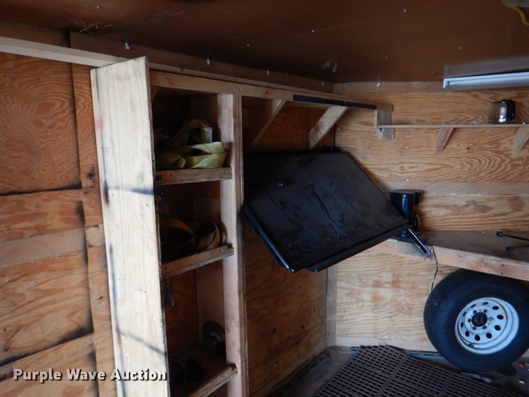 image for item DL8978 2008 Frontier 8524TAVN  enclosed cargo trailer