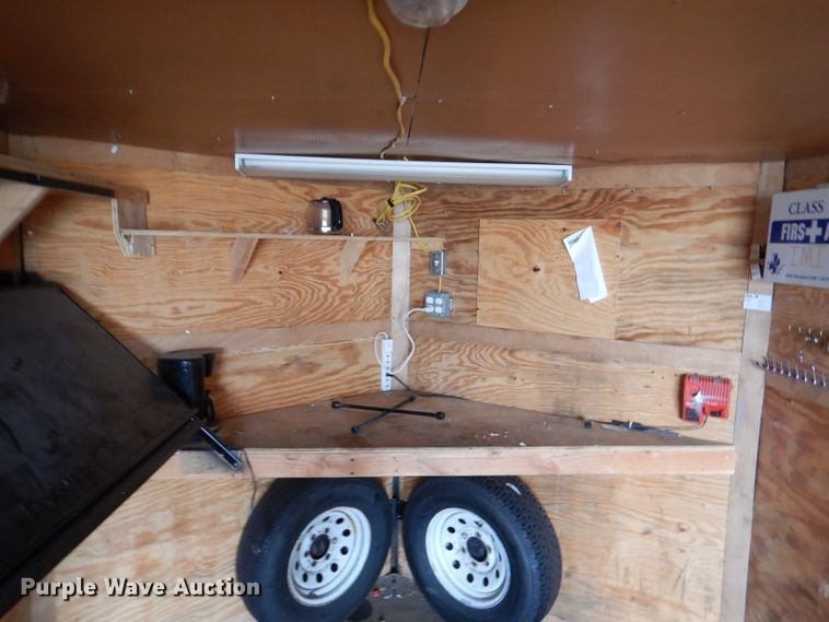 image for item DL8978 2008 Frontier 8524TAVN  enclosed cargo trailer