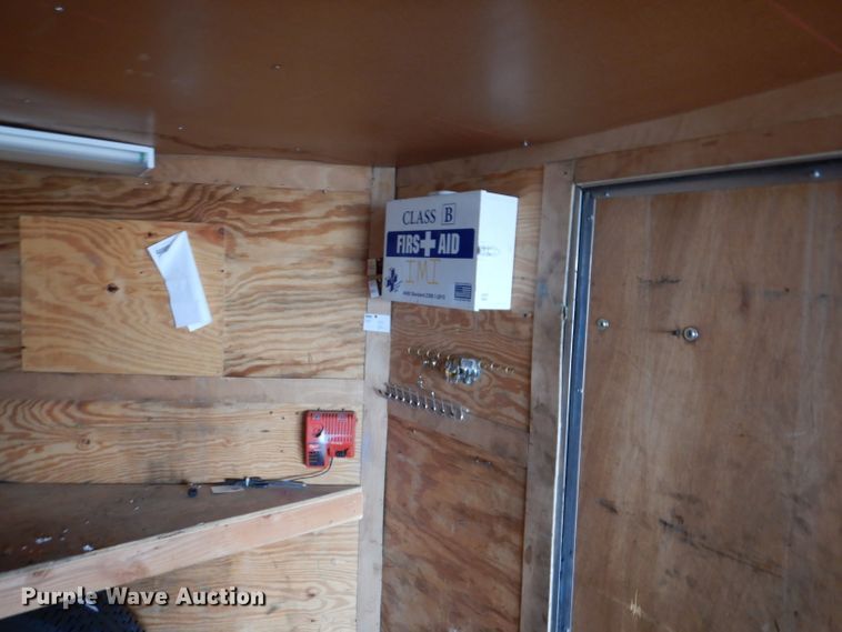 image for item DL8978 2008 Frontier 8524TAVN  enclosed cargo trailer